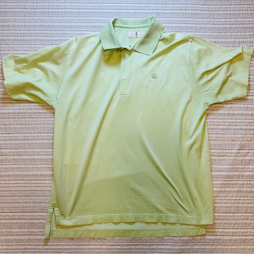Harry Vardon Falcon Ridge Golf Polo | L | Triple Mercerized Cotton | Green| Vtg